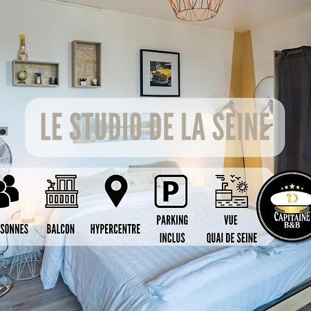 Studio De La Seine - Balcon - Hypercentre - Parking Inclus Apartment Troyes Ngoại thất bức ảnh