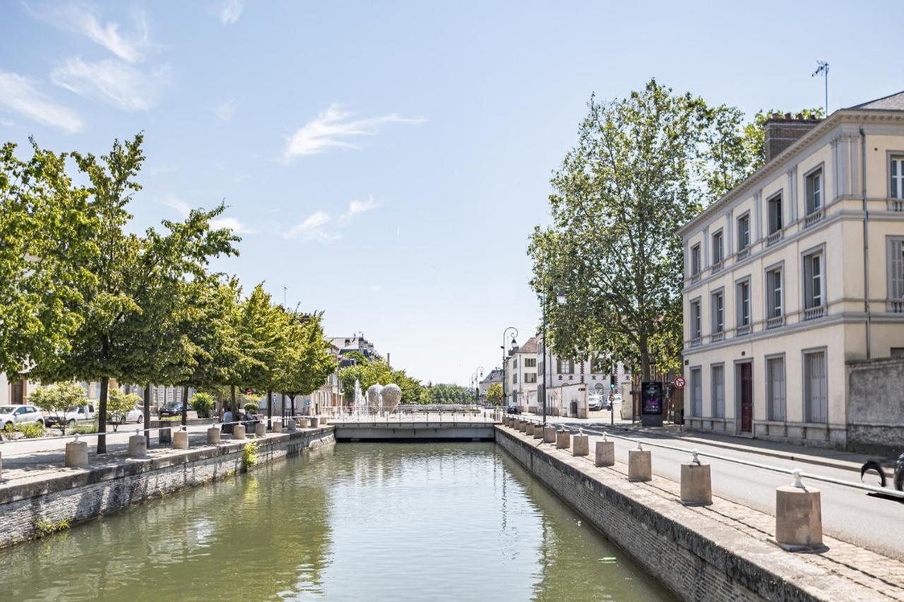 Studio De La Seine - Balcon - Hypercentre - Parking Inclus Apartment Troyes Ngoại thất bức ảnh